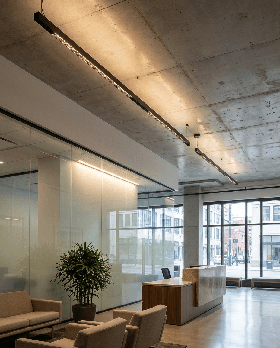 Ultra-Slim LED Linear Track Light - PL-LS-MZ200 - 2 Metre