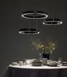 3-in-1 Modern Hemisphere Chandelier
