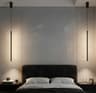 Minimalist Sleek Cylinder Drop Light for Modern Bedrooms