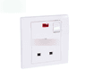 Schneider Electric Vivace KB15N 13A 1g Switched Socket & Neon