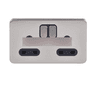Schneider Electric Lisse Deco 13A 2Gang Double Socket Outlets