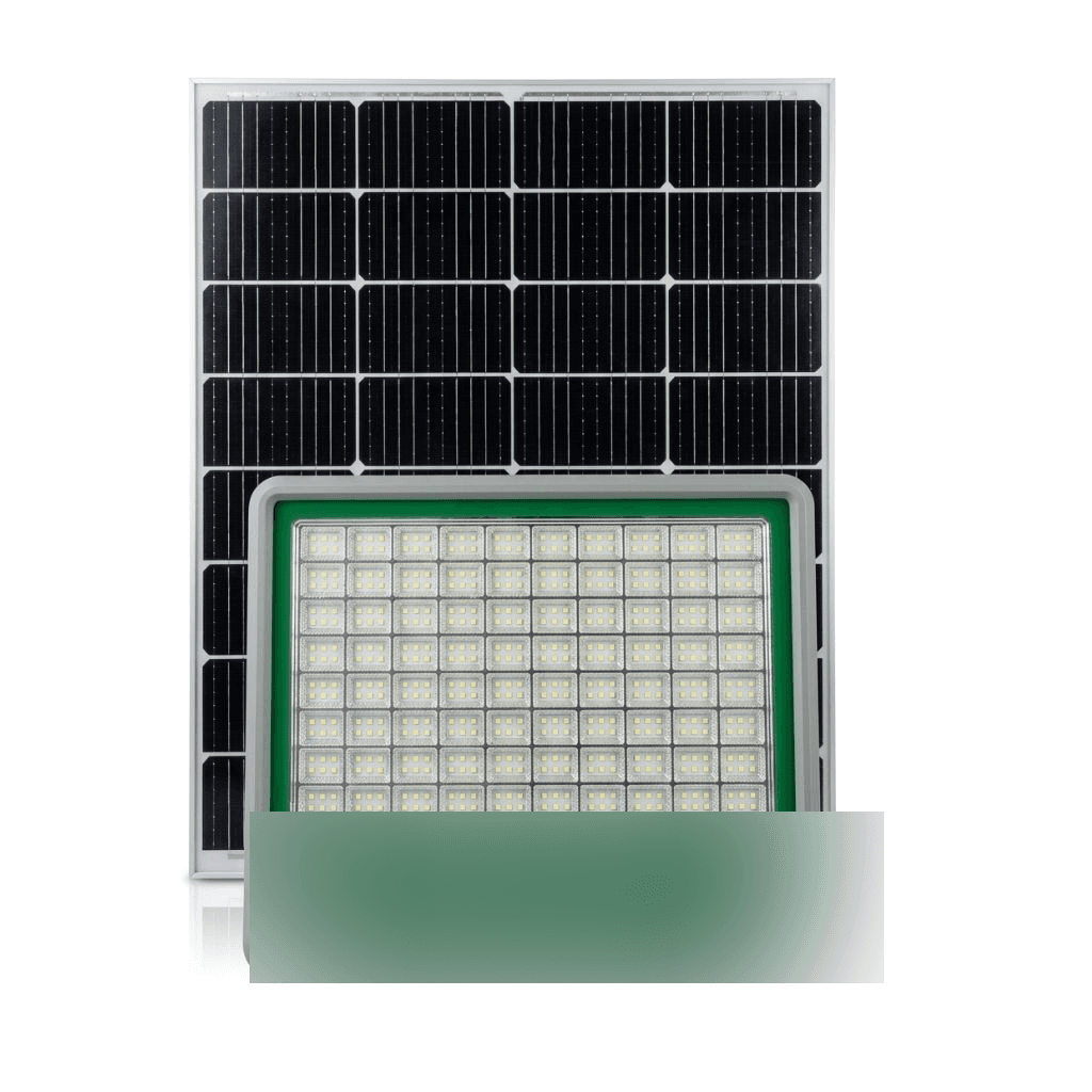 500W Solar LED Flood Light + 70W Solar Panel
