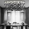Luxury Stone Crystal Chandelier