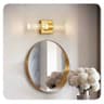 Modern Minimalist Crystal Wall Lamp Rectangular Bubble