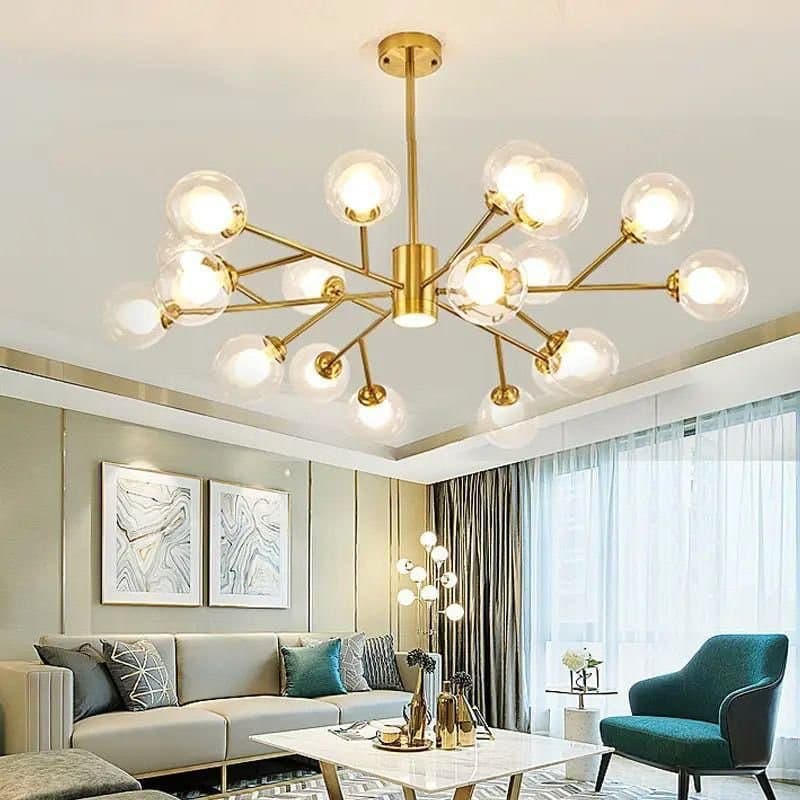 Executive Gold Chandelier