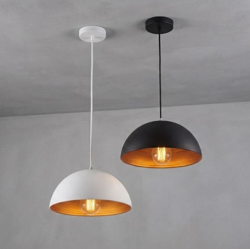 Industrial Dome Pendant Ceiling Light